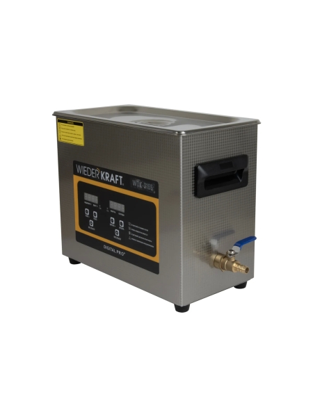 Ультразвуковая ванна WIEDERKRAFT мойка с подогревом 6,5 литров WDK-3165