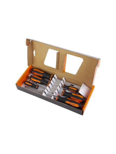 Набор профессиональных отверток WIEDERKRAFT SL+PH, 6 предметов WDK-SD1006