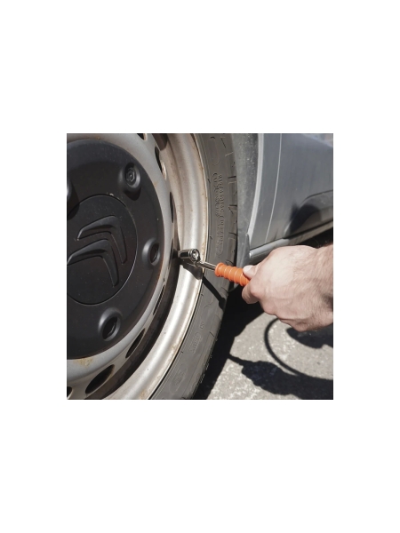 Пистолет для накачки шин WIEDERKRAFT с аналоговым манометром WDK-29110