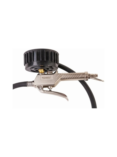 Пистолет для накачки шин WIEDERKRAFT с аналоговым манометром WDK-29110