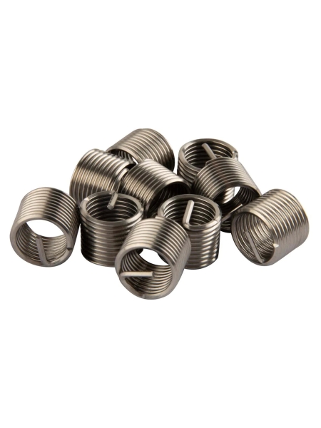 Набор вставок резьбовых WIEDERKRAFT для левой резьбы M10x1.25, 1,5d, 10 предметов WDK-INL1012