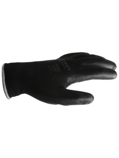 Защитные легкие бесшовные перчатки WIEDERKRAFT размер L, пара WDK-PU01B/L