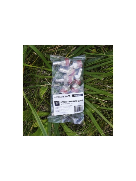 Штекер быстроразъемного соединения (10 шт; рапид EURO - 1/2"M) WIEDERKRAFT WDK-84PM
