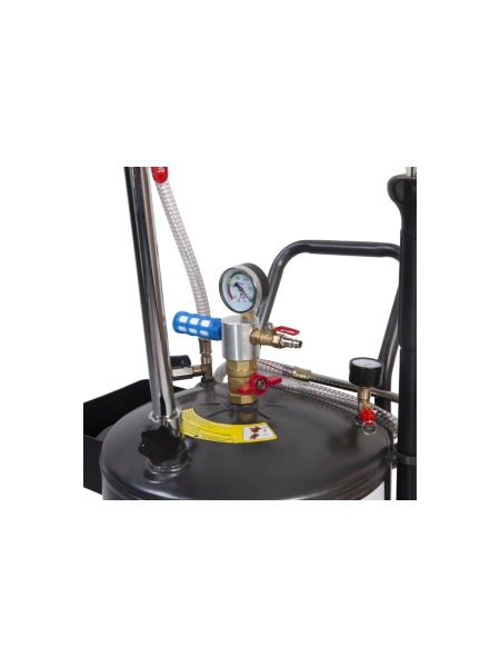 Маслосменная установка WIEDERKRAFT 40 л, с воронкой и откачкой через щуп WDK-89292