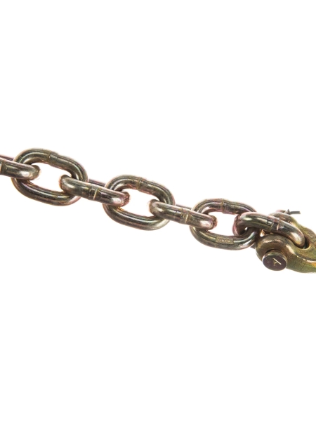 Тяговая цепь с крюками для слесарных работ WIEDERKRAFT соединитель цепей, 6 т длина 45 см WDK-0504