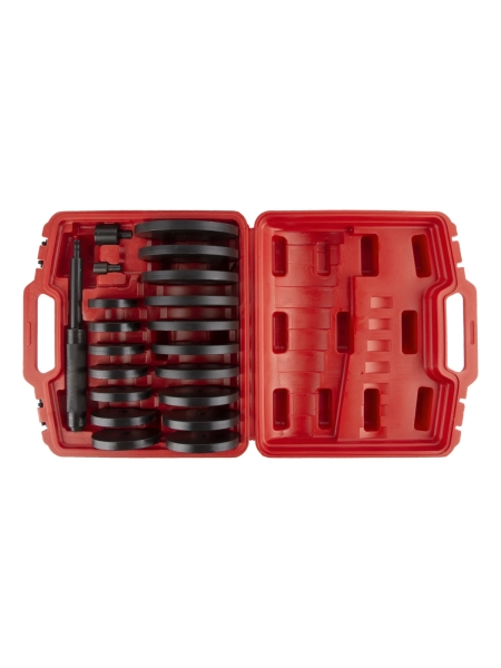 Набор оправок для выпрессовки/запрессовки подшипников и РМИ WIEDERKRAFT 70-150 мм WDK-214900