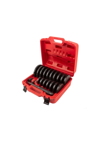 Набор оправок для выпрессовки/запрессовки подшипников и РМИ WIEDERKRAFT 70-150 мм WDK-214900