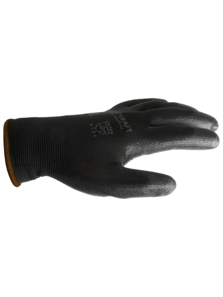 Защитные легкие бесшовные перчатки WIEDERKRAFT размер XL, пара WDK-PU01B/XL