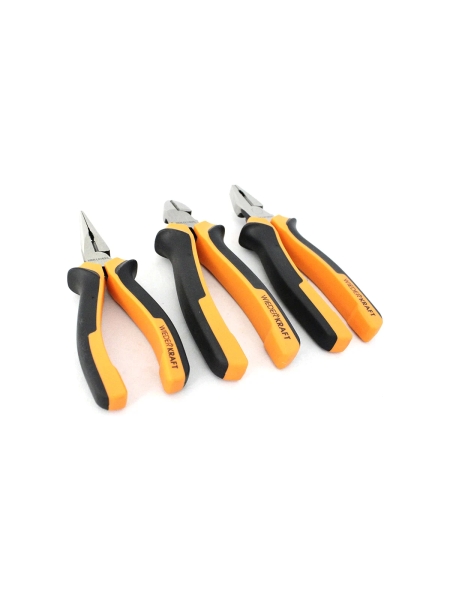 Набор шарнирно-губцевого инструмента WIEDERKRAFT 3 предмета WDK-PHL368