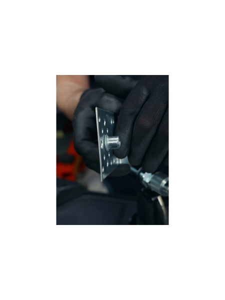 Пневмогидравлический заклепочник WIEDERKRAFT М4, М5, М6, М8, М10, усилие 13000 Н WDK-28120