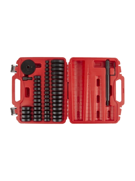 Набор оправок для выпрессовки/запрессовки подшипников и РМИ WIEDERKRAFT 18-74 мм WDK-214910