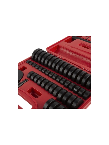 Набор оправок для выпрессовки/запрессовки подшипников и РМИ WIEDERKRAFT 18-74 мм WDK-214910