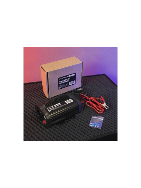 Инвертор автомобильный WIEDERKRAFT 600W WDK-300012