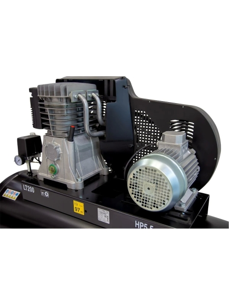 Стационарный воздушный компрессор 200л 606л/мин WIEDERKRAFT WDK-92060