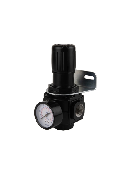 Регулятор давления воздуха с манометром 10 бар WIEDERKRAFT WDK-7455