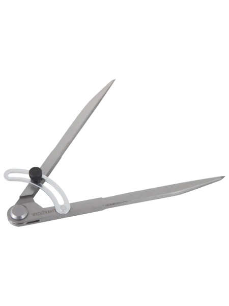 Разметочный циркуль WIEDERKRAFT 200 мм, с дугой WDK-CW200