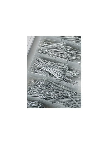 Набор шплинтов стальных WIEDERKRAFT 555 шт WDK-214057