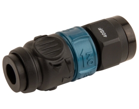 Композитное пневматическое быстроразъемное соединение WIEDERKRAFT с предохранителем, внутренняя резьба F 1/2 WDK-840SFS