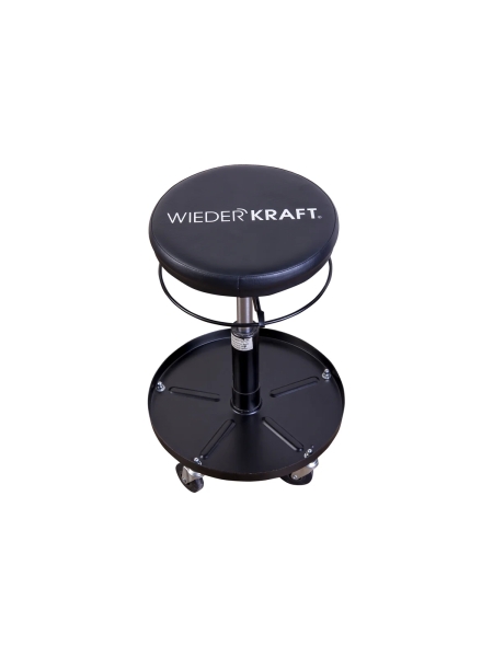 Ремонтный круглый табурет WIEDERKRAFT сиденье рабочее WDK-86020