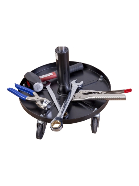 Ремонтный круглый табурет WIEDERKRAFT сиденье рабочее WDK-86020