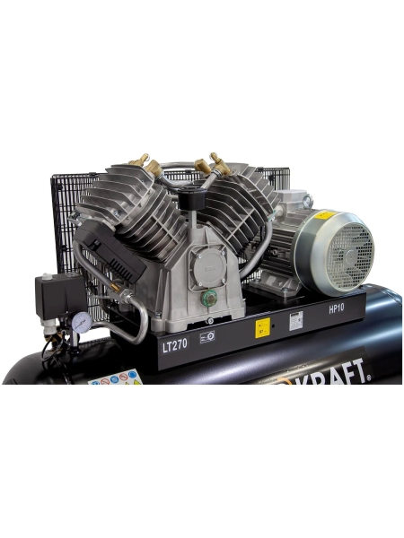 Поршневой воздушный компрессор 270л 1300л/мин WIEDERKRAFT WDK-92712