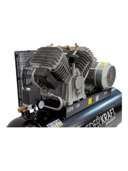 Поршневой воздушный компрессор 270л 1300л/мин WIEDERKRAFT WDK-92712