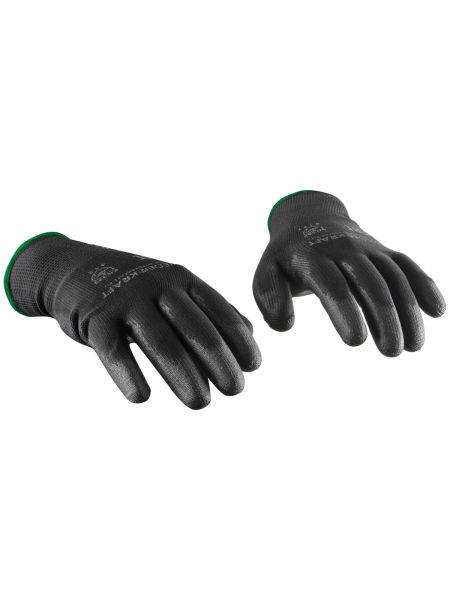 Защитные легкие бесшовные перчатки WIEDERKRAFT размер M, пара WDK-PU01B/M