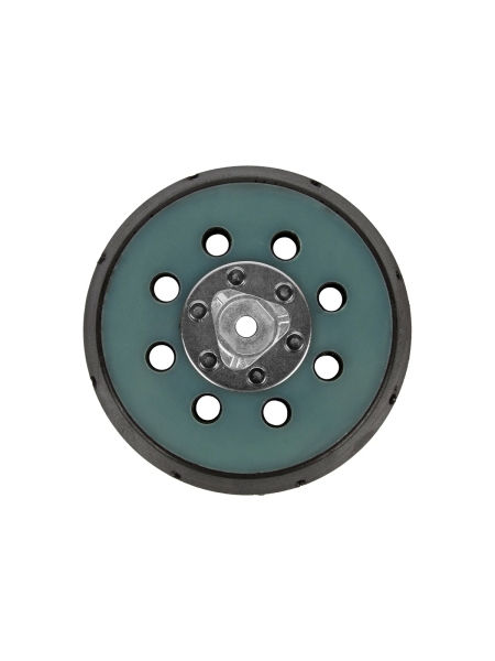 Диск-подошва для полировальных машин 125 мм 8+1 отверстий Velcro крепление М8 WIEDERKRAFT WDK-132302