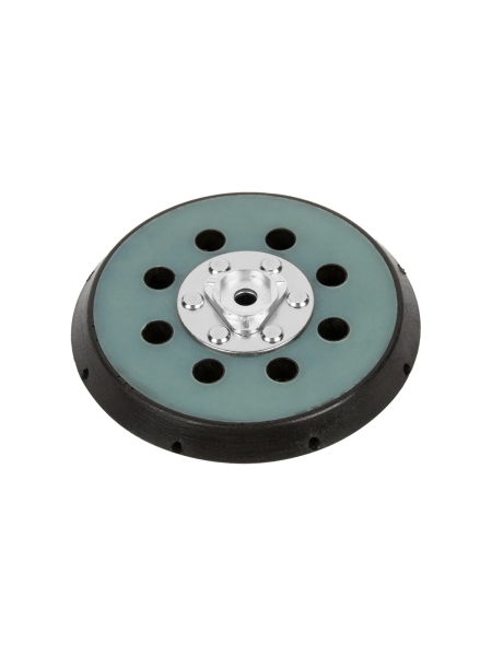Диск-подошва для полировальных машин 125 мм 8+1 отверстий Velcro крепление М8 WIEDERKRAFT WDK-132302