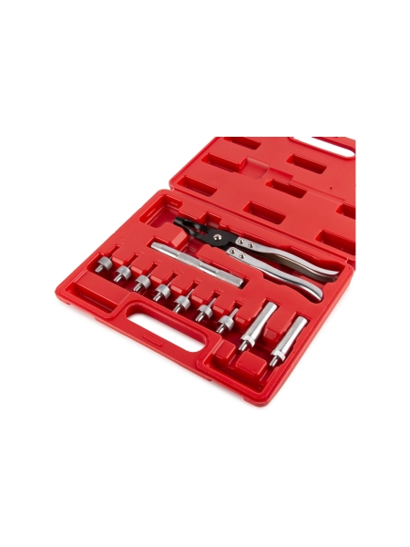 Съемник -щипцы для маслосъемных колпачков WIEDERKRAFT, набор 11 предметов WDK-214560