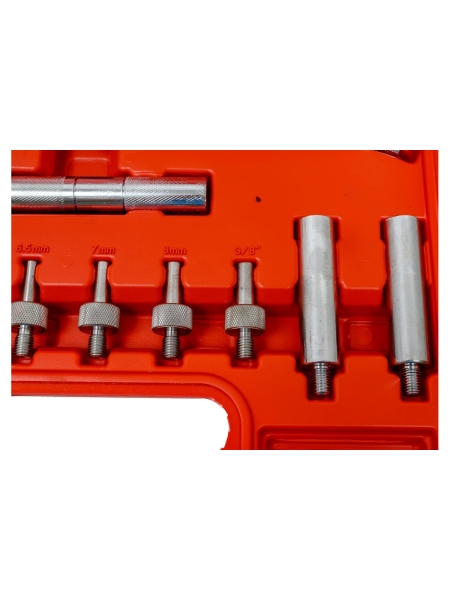 Съемник -щипцы для маслосъемных колпачков WIEDERKRAFT, набор 11 предметов WDK-214560