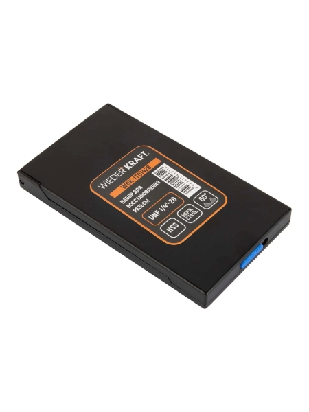Набор для восстановления резьбы WIEDERKRAFT UNF 1/4-28 WDK-IT01428