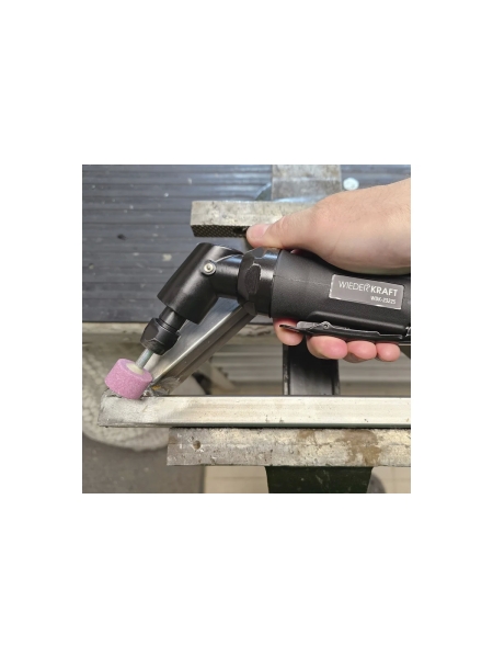 Пневматическая угловая бормашинка WIEDERKRAFT 115град., 18000 об/мин, 400 Вт WDK-23225