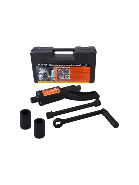 Редукторный грузовой гайковерт WIEDERKRAFT WDK-736
