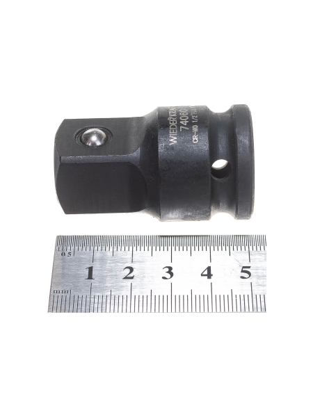 Переходник ударный (1/2"F - 3/4"M) WIEDERKRAFT WDK-74060