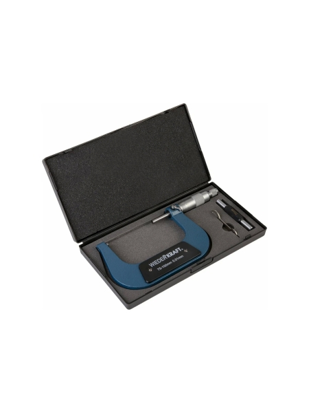 Микрометр WIEDERKRAFT нониусный, 75-100 мм, 0.01 мм WDK-MM10001