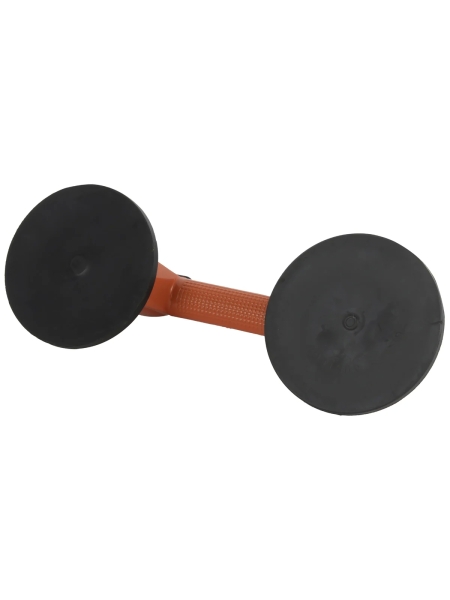 Стеклодомкрат WIEDERKRAFT двойной, вакуумная присоска 80 кг, металлический корпус WDK-65610