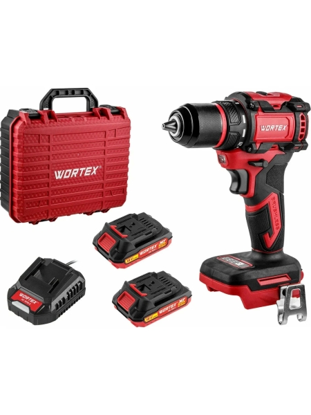 Аккум. дрель-шуруповерт WORTEX BD 2025-1 DLi в чем. ALL1 XLT БЕСЩЕТ, 18 В, 50 Н*м, 2x2 А*ч, БЗП 13 м 1329838 ЦЗ-0074448396