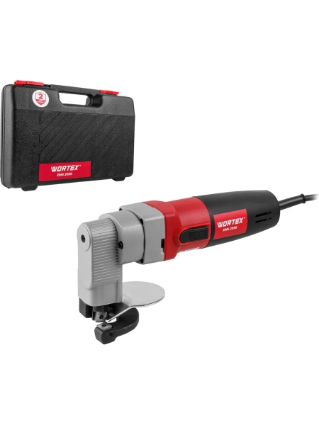 Ножницы листовые WORTEX EMS 2550 в чемодане 500 Вт, 1800 ход./мин., 2.55 кг 1334478