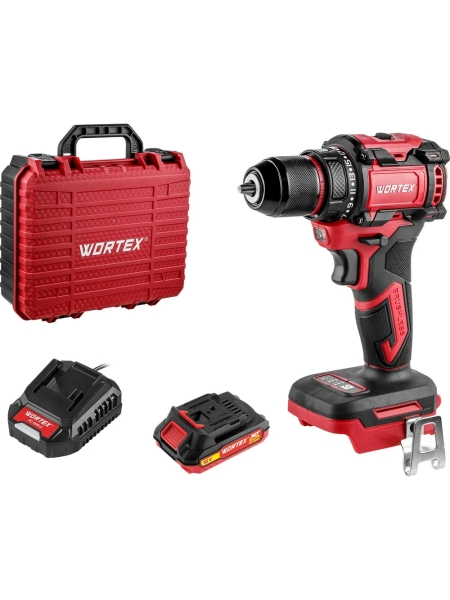 Аккум. дрель-шуруповерт WORTEX BD 2025 DLi в чем. ALL1 XLT БЕСЩЕТ, 18 В, 50 Н*м, 1x1,5 А*ч, БЗП 10 м 1329835 ЦЗ-0781327440