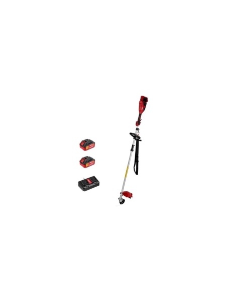 Триммер аккумуляторный WORTEX TB 3036-1 ALL1 XLT SET бесщеточный двигатель, 18В+18В, ширина скашивания 340/255 мм леска/нож 1334872