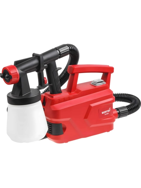 Краскораспылитель электрический WORTEX LX PS 0840 в кор. 500 Вт, 750 мл/мин, 0.7 л бак 1325732