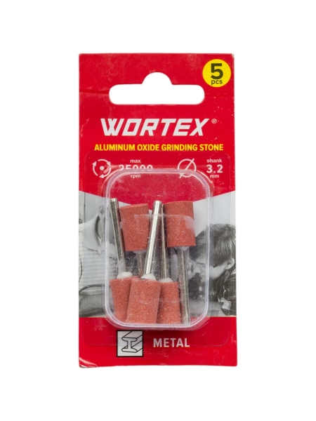 Шлифовальный камень 9.5 мм, оксид алюминия WORTEX ETCA3209518