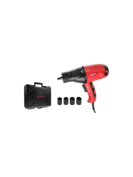 Электрический гайковерт WORTEX WR 4510 в чемодане, 450 Нм, 1010 Вт, 3800 уд/мин 1325582