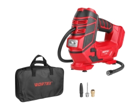 Компрессор аккумуляторный WORTEX CTI 1811, 18 В, 11 бар, 12 л/мин 1325445 ЦЕ-0044602350