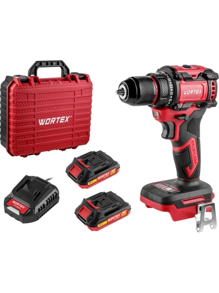 Аккум. дрель-шуруповерт WORTEX BD 2025 DLi в чем. ALL1 XLT БЕСЩЕТ, 18 В, 50 Н*м, 2x2 А*ч, БЗП 10 мм 1329837 ЦЗ-2253776976