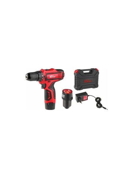 Аккумуляторная дрель-шуруповерт WORTEX BD 1215-1 Li BD12151Li10029