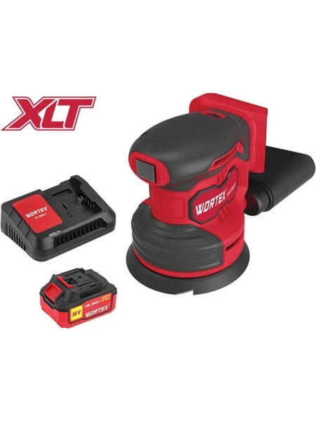 Аккумуляторная эксцентриковая шлифмашина WORTEX COS 1218-1 E ALL1 1333436