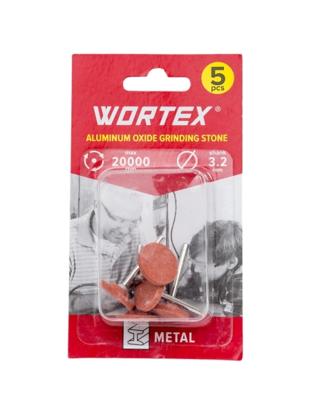 Насадка шлифовальная для гравера 20 мм, 5 шт WORTEX ETCA3220018