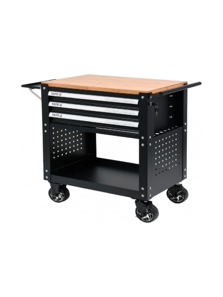 Инструментальная тележка с набором ложементов YATO YT-55280 162 предмета 396255280 092 1